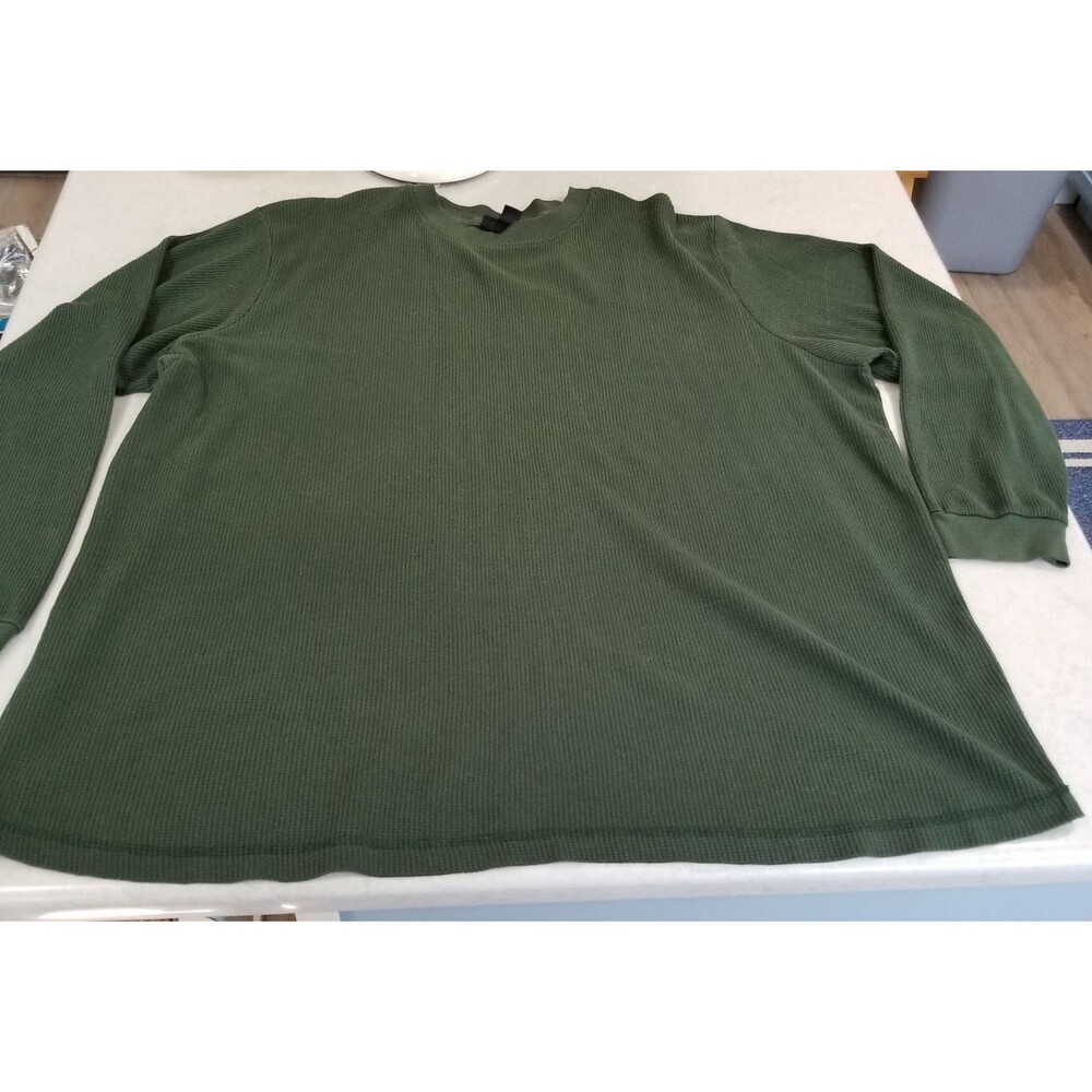 KingSize size 3xl mens waffle shirt long sleeve